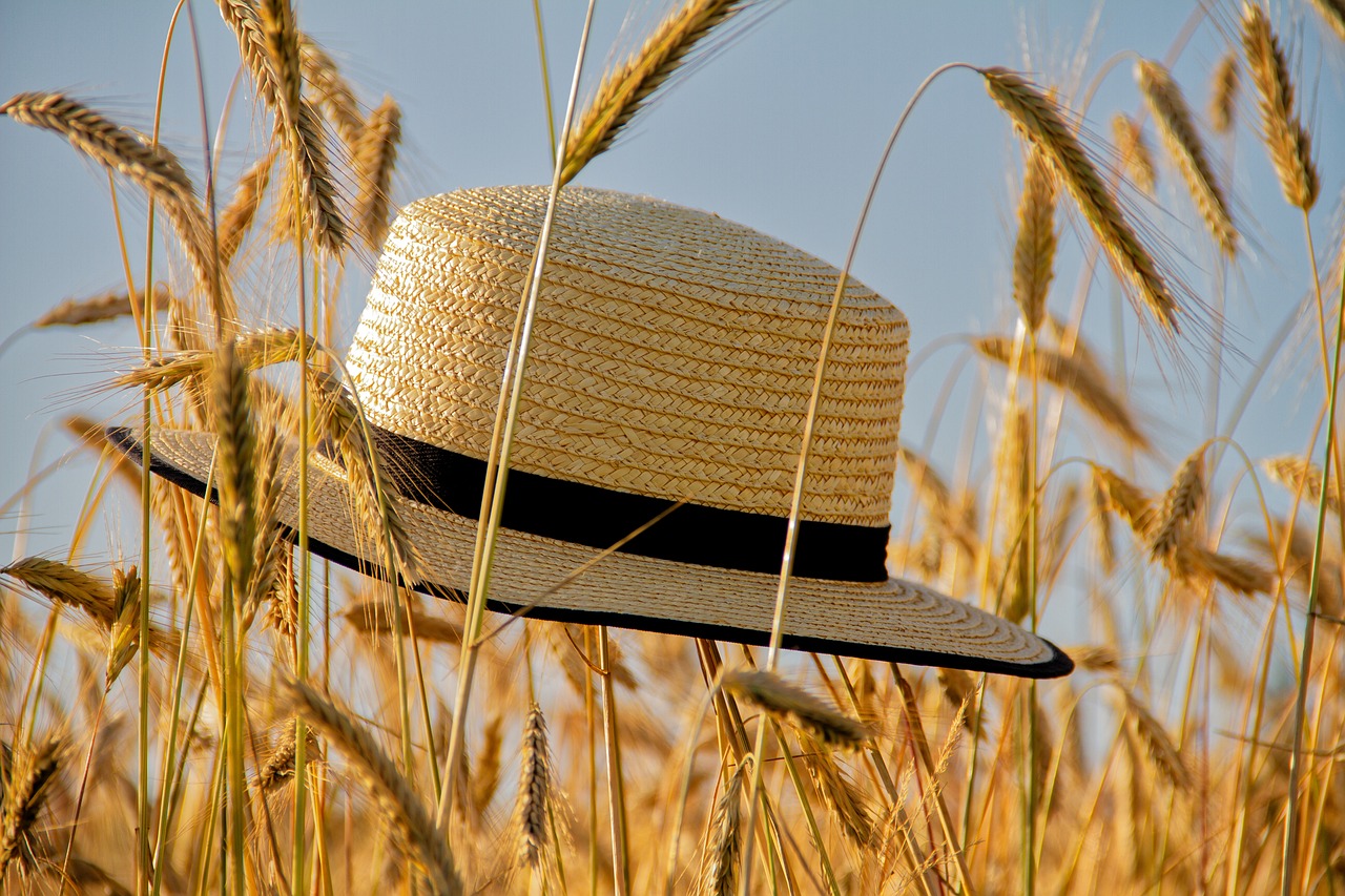 Protect yourself from the sun with an Australian-made straw hat!